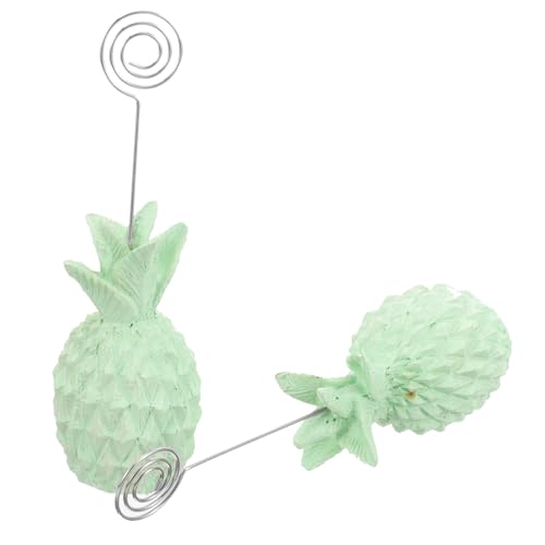 CAXUSD 2 Stück Tischnummernhalter Tischkartenhalterständer Memo-clip-halter Memohalter Tischdeckenklammern Hochzeitsbedarf Drahthalter Papierclips Light Green CAXUSD 2 Stück Tischnummernhalter Tischkartenhalterständer Memo-clip-halter Memohalter Tischdeckenklammern Hochzeitsbedarf Drahthalter Papierclips Light Green von CAXUSD