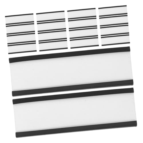 CAXUSD 20 Sätze Magnetischer Etikettenhalter Etikettenhüllen Magnetkartenhalter magnetischer Tickethalter Etikettenschutz magnetischer Büroklammerhalter Regalkartenhalter Papier Schwarz CAXUSD 20 Sätze Magnetischer Etikettenhalter Etikettenhüllen Magnetkartenhalter magnetischer Tickethalter Etikettenschutz magnetischer Büroklammerhalter Regalkartenhalter Papier Schwarz von CAXUSD