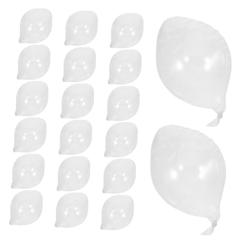 CAXUSD 20 Stück Bobo Ballon Party Rosa Hochzeitsdekoration Ballongewichte Blumensträuße Pool Jubiläums Ballonbogen Set Glitzer Ballons Mit Brautnummern Weiße Ballons Tpu von CAXUSD