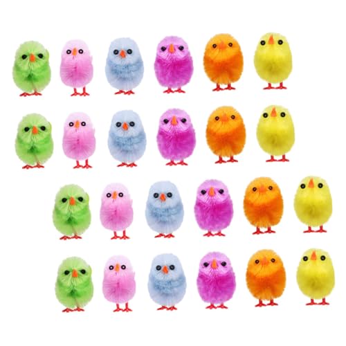 CAXUSD 24 Stück Plüschküken Mini Küken Ostern Deko Fuzzy Küken Partygeschenke für Ostern Vielseitige Verwendung für Dekorationen und CAXUSD 24 Stück Plüschküken Mini Küken Ostern Deko Fuzzy Küken Partygeschenke für Ostern Vielseitige Verwendung für Dekorationen und von CAXUSD