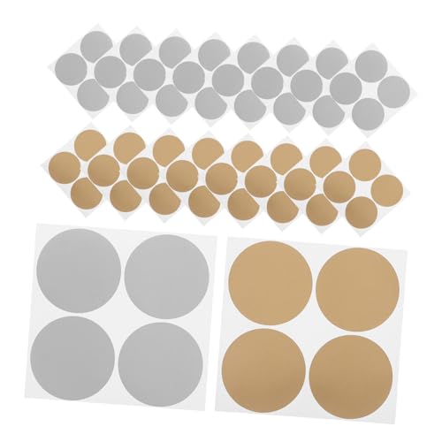 CAXUSD 240 Stück Teiliges Scratch Off Sticker Rund Selbstklebend mit Gold Silberfolie DIY Rubbelaufkleber für Nachrichten Partyspiele Eventdeko Kreative Projekte und Outdoor-markierung CAXUSD 240 Stück Teiliges Scratch Off Sticker Rund Selbstklebend mit Gold Silberfolie DIY Rubbelaufkleber für Nachrichten Partyspiele Eventdeko Kreative Projekte und Outdoor-markierung von CAXUSD