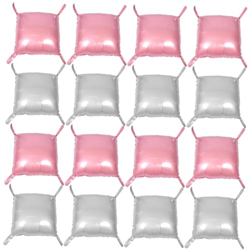 CAXUSD 25 Stück Doppelseitige Folienballons für Hochzeiten Geburtstagsfeiern und Babypartys Schnelle Diy Dekoration mit Stabiler Aufhängung von CAXUSD