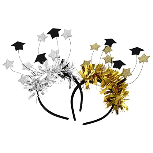 CAXUSD 2St Abschlusskappe Stirnband Halter Abschluss ihr Meister Hut Mini-Haargummis Bands haar zubehör haarschmuck haarsschmuck haircharm Cosplay-Kopfschmuck entzückendes Haarband Grüßer CAXUSD 2St Abschlusskappe Stirnband Halter Abschluss ihr Meister Hut Mini-Haargummis Bands haar zubehör haarschmuck haarsschmuck haircharm Cosplay-Kopfschmuck entzückendes Haarband Grüßer von CAXUSD