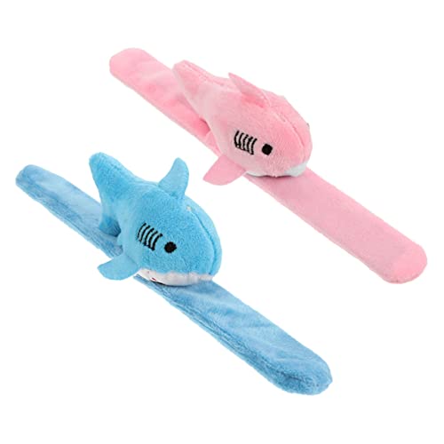 CAXUSD 2St Plüschring halloween Kindergeburtstag toy wrist washband ausgestopfte Tierarmbänder Hai Plüschtier Party-Slap-Armbänder Plüsch-Schnapparmbänder PP Baumwolle CAXUSD 2St Plüschring halloween Kindergeburtstag toy wrist washband ausgestopfte Tierarmbänder Hai Plüschtier Party-Slap-Armbänder Plüsch-Schnapparmbänder PP Baumwolle von CAXUSD