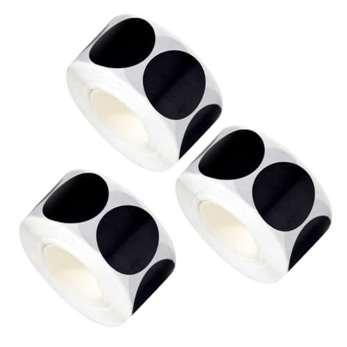 CAXUSD 3 Rollen Wiederverwendbare Runde Tafellabels für Gewürzgläser Wasserdichte Aufkleber Minimalistisches Vintage Design Selbstklebend für Küchen und Vorratsorganisation CAXUSD 3 Rollen Wiederverwendbare Runde Tafellabels für Gewürzgläser Wasserdichte Aufkleber Minimalistisches Vintage Design Selbstklebend für Küchen und Vorratsorganisation von CAXUSD