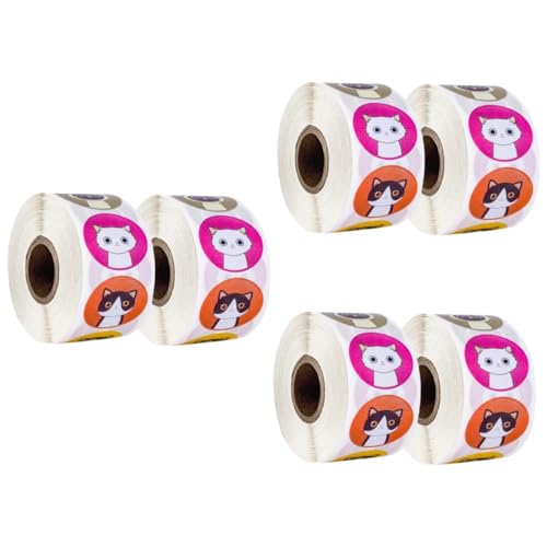 CAXUSD 3 Sätze Kätzchen Aufkleber Katzen Aufkleber Katzen Aufkleber Katzen Aufkleber Katzen Tag Aufkleber Aufkleber Mit Weihnachts Tags Aufkleber Dekoration 2 Rollen * 3 CAXUSD 3 Sätze Kätzchen Aufkleber Katzen Aufkleber Katzen Aufkleber Katzen Aufkleber Katzen Tag Aufkleber Aufkleber Mit Weihnachts Tags Aufkleber Dekoration 2 Rollen * 3 von CAXUSD