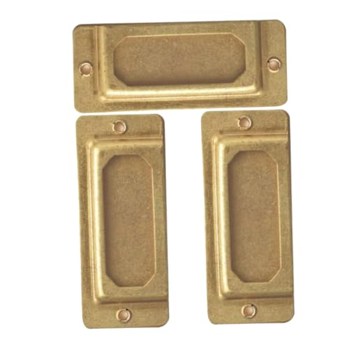CAXUSD 3 Stück Etikett Metallplatten zum Gravieren Messingschild Messingmarken gravierte Namensschilder kleine Pappteller Namensschildhalter für den Schreibtisch Messingplatte Golden CAXUSD 3 Stück Etikett Metallplatten zum Gravieren Messingschild Messingmarken gravierte Namensschilder kleine Pappteller Namensschildhalter für den Schreibtisch Messingplatte Golden von CAXUSD