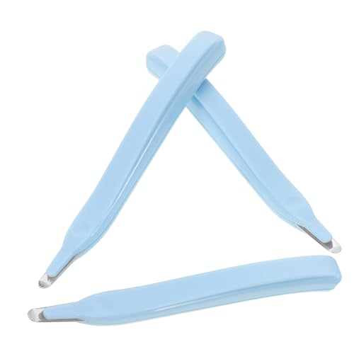 CAXUSD 3 Stück Teiliges Stapler-entferner Pen mit Ergonomischem Griff Robuster und Nagelzieher Schont Oberflächen für Büro Schule Zuhause Hellblau von CAXUSD