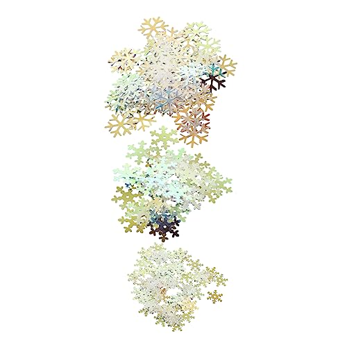 CAXUSD 3 Weihnachtsschneeflocken Schneeflocken Zum Basteln Konfetti Streuen Glitzerndes Schneeflockenkonfetti Schneeflocken-ausstecher Winterkonfetti Weihnachtsdekore Transparent Plastik CAXUSD 3 Weihnachtsschneeflocken Schneeflocken Zum Basteln Konfetti Streuen Glitzerndes Schneeflockenkonfetti Schneeflocken-ausstecher Winterkonfetti Weihnachtsdekore Transparent Plastik von CAXUSD