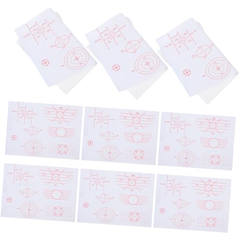 CAXUSD 30 Blatt Teiliges Golf Impact Tape Selbstklebende Golf Club Impact Sticker ohne Rückstände Hochauflösende Schlagmarken für Hölzer Putter Präzises Swing-feedback Trainingshilfe für von CAXUSD