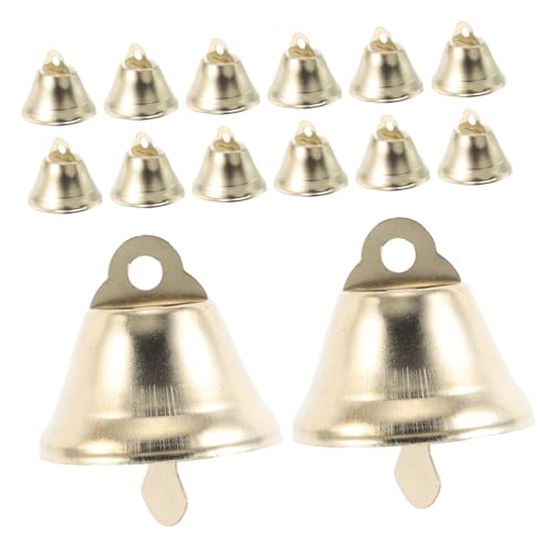 CAXUSD 30 Stück Dekorative Wind -Chime -Accessoires Kleine Glocken Klingglöckchen Zierglocken Vintage Dekorative Glocken Glöckchen Zur Dekoration Mini-Glocken Eisen Golden CAXUSD 30 Stück Dekorative Wind -Chime -Accessoires Kleine Glocken Klingglöckchen Zierglocken Vintage Dekorative Glocken Glöckchen Zur Dekoration Mini-Glocken Eisen Golden von CAXUSD