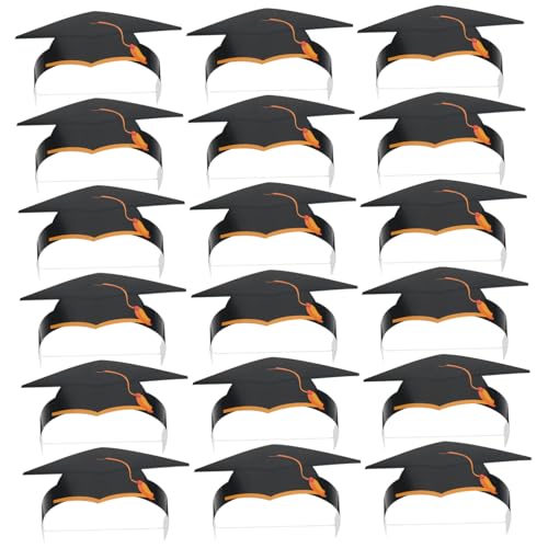 CAXUSD Abschlusskappen-dekorationen 36 Stück Papierhüte Gummiband Für Partyzubehör CAXUSD Abschlusskappen-dekorationen 36 Stück Papierhüte Gummiband Für Partyzubehör von CAXUSD