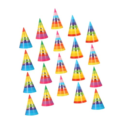 CAXUSD 36st Regenbogen-geburtstagshut Geburtstagsfoto Requisiten Partyhüte Für Kinder Regenbogen-partyhüte Lustige Partykegelkappen Hüte Zur Geburtstagsfeier Individuelle Partyhüte Papier CAXUSD 36st Regenbogen-geburtstagshut Geburtstagsfoto Requisiten Partyhüte Für Kinder Regenbogen-partyhüte Lustige Partykegelkappen Hüte Zur Geburtstagsfeier Individuelle Partyhüte Papier von CAXUSD