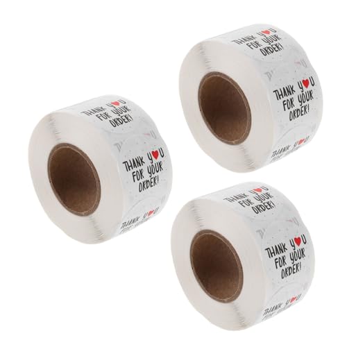 CAXUSD 3roll Danke Aufkleber Dankeschön-verpackungsaufkleber Aufkleber „dankeschön“ Geschenkverpackungsetiketten Kleinunternehmen Labels Umschlag Siegel Danke Weiß CAXUSD 3roll Danke Aufkleber Dankeschön-verpackungsaufkleber Aufkleber „dankeschön“ Geschenkverpackungsetiketten Kleinunternehmen Labels Umschlag Siegel Danke Weiß von CAXUSD