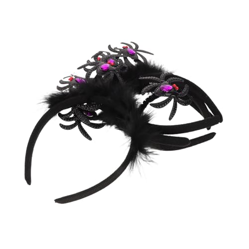 CAXUSD 4 STÜCKE Glitzernde Spinnen Haarreifen für Kostümzubehör für Halloween Partys Cosplay und Maskerade Events CAXUSD 4 STÜCKE Glitzernde Spinnen Haarreifen für Kostümzubehör für Halloween Partys Cosplay und Maskerade Events von CAXUSD