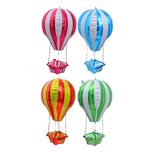 CAXUSD 4 Stück Folienballons Geburtstagsparty-dekoration Foto-requisiten Ballondekor Für Feiern Aluminiumfolienballons Für Festivals Und Partys von CAXUSD