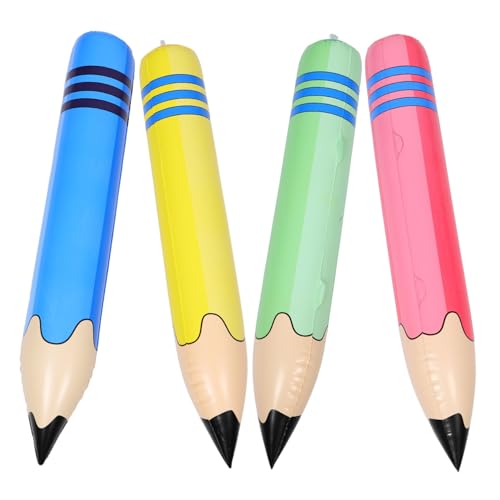 CAXUSD 4 Stück Teiliges Aufblasbare Riesen-bleistifte Bunte Jumbo-pvc-ballons Leichte für Schulanfang Abschlussfeier Klassenzimmer-deko und Fotorequisiten CAXUSD 4 Stück Teiliges Aufblasbare Riesen-bleistifte Bunte Jumbo-pvc-ballons Leichte für Schulanfang Abschlussfeier Klassenzimmer-deko und Fotorequisiten von CAXUSD