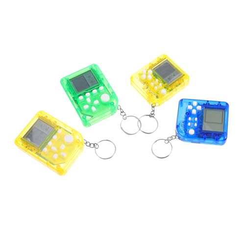 CAXUSD 4 Stück Teiliges Mini spielkonsolen Schlüsselanhänger Tragbare Handheld Game Console als Lustiger Anhänger für Taschen und Schlüssel Geeignet für Unterwegs und Zufällige Farbe CAXUSD 4 Stück Teiliges Mini spielkonsolen Schlüsselanhänger Tragbare Handheld Game Console als Lustiger Anhänger für Taschen und Schlüssel Geeignet für Unterwegs und Zufällige Farbe von CAXUSD