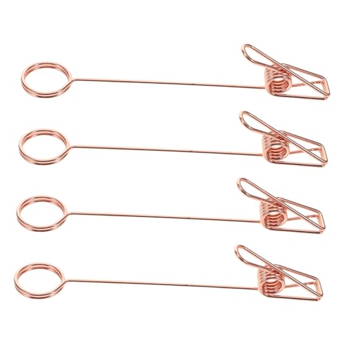 CAXUSD 4 Stücke Doppel Headed Metall Clip Für Fotos Memo Clip Halter Bilder Karte Papier Menü Clip Für Home Büros von CAXUSD