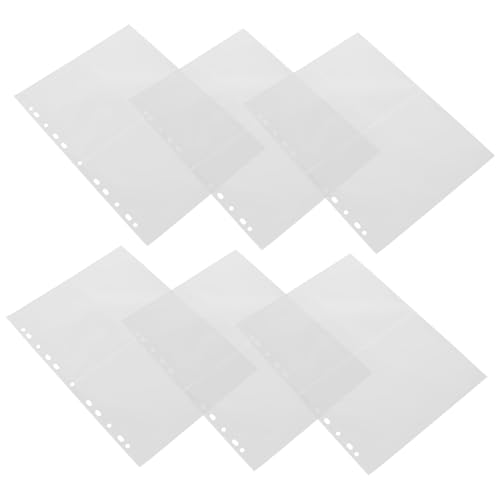 CAXUSD 40 Stück Teiliges Nachfüllseiten Transparente Hüllen für Ordner Wiederverwendbare Kunststoff-Fototaschen zum Schutz von Fotos Karten und Sammelobjekten CAXUSD 40 Stück Teiliges Nachfüllseiten Transparente Hüllen für Ordner Wiederverwendbare Kunststoff-Fototaschen zum Schutz von Fotos Karten und Sammelobjekten von CAXUSD