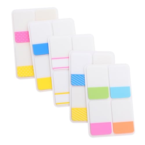 CAXUSD 400 Stück Teiliges Index Register Tabs Halbtransparent Haftend Beschriftbar und Repositionierbar Bunte Seitenmarker für Bücher Notizen Dokumentenorganisation Vielseitig Einsetzbar CAXUSD 400 Stück Teiliges Index Register Tabs Halbtransparent Haftend Beschriftbar und Repositionierbar Bunte Seitenmarker für Bücher Notizen Dokumentenorganisation Vielseitig Einsetzbar von CAXUSD