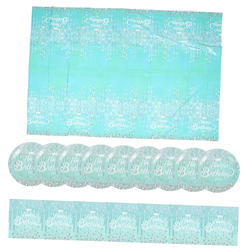 CAXUSD 41 Stück Geburtstagsparty Liefert Partyzubehör Für Frauen Geburtstagstischdekorationen Mädchenpartydekorationen Geburtstagsdekoration Für Männer Glitzerplatten Papier Light Green CAXUSD 41 Stück Geburtstagsparty Liefert Partyzubehör Für Frauen Geburtstagstischdekorationen Mädchenpartydekorationen Geburtstagsdekoration Für Männer Glitzerplatten Papier Light Green von CAXUSD