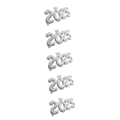 CAXUSD 5 Sätze Ballon 2025 Film Ballongirlande Ballongrößer Ballonbogen-kit Elektrische Ballonpumpe Für Alle Ballons Aufblasgerät Zubehör Für Ballonbögen Helium Juli Silver Aluminiumfolie CAXUSD 5 Sätze Ballon 2025 Film Ballongirlande Ballongrößer Ballonbogen-kit Elektrische Ballonpumpe Für Alle Ballons Aufblasgerät Zubehör Für Ballonbögen Helium Juli Silver Aluminiumfolie von CAXUSD