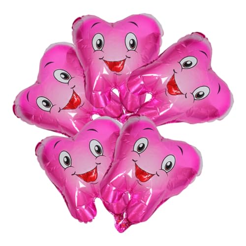CAXUSD 5 Stück Entzückende Zahnballons Für Babyparty, Einzigartige Zahnform-luftballons, Zahnförmige Luftballons, Babyparty-festival-zahnballons von CAXUSD