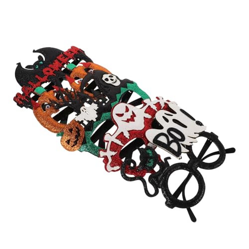 CAXUSD 5 Stück Lustige Leichte Gläser für Kostümpartys Fotorequisiten und Festliche Dekorationen für Unvergessliche Halloween CAXUSD 5 Stück Lustige Leichte Gläser für Kostümpartys Fotorequisiten und Festliche Dekorationen für Unvergessliche Halloween von CAXUSD