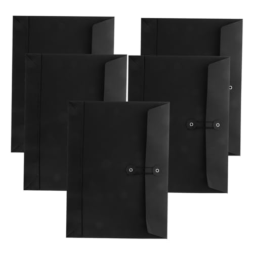 CAXUSD 5 Stück Schwarzkartendateistasche Geldumschläge Für Bargeld Dateiorganisator Papieraufbewahrungsumschlag Dokumentenumschlag Postkartenumschlag Portfolio-fall Black Papierstau CAXUSD 5 Stück Schwarzkartendateistasche Geldumschläge Für Bargeld Dateiorganisator Papieraufbewahrungsumschlag Dokumentenumschlag Postkartenumschlag Portfolio-fall Black Papierstau von CAXUSD