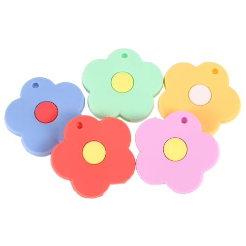 CAXUSD 5 Stück Teiliges Set Silikon Schlüsselkappen für Haustürschlüssel Bunte Blumen Designs Grün Orange Blau und Gelb Schlüsselprotektoren für Stilvolle Identifikation und Schutz CAXUSD 5 Stück Teiliges Set Silikon Schlüsselkappen für Haustürschlüssel Bunte Blumen Designs Grün Orange Blau und Gelb Schlüsselprotektoren für Stilvolle Identifikation und Schutz von CAXUSD