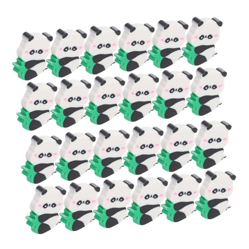 CAXUSD 50 Stück Riesenpanda Eraser Cartoon-zubehör Netter Panda Eraser Süße Tierrotler Roller Künstler-radiergummis Zum Zeichnen Frucht-mini-radiergummis Kleine Radiergummis von CAXUSD