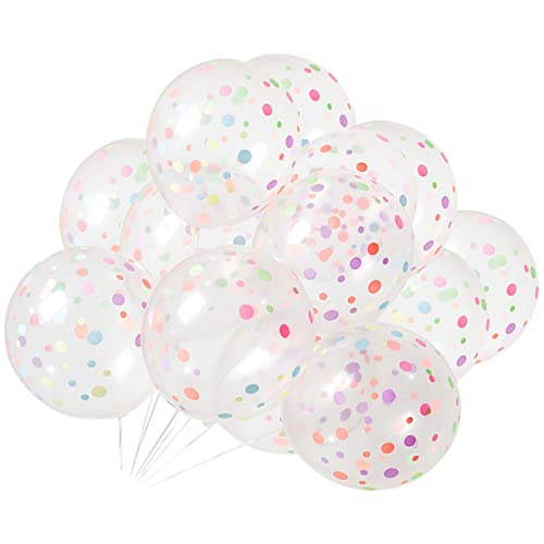 CAXUSD 50 Stück transparenter Punktballon Hochzeitsdekorationen Farben Brautballons Ballonpunkte dekoration weihnachten weihnchtsdeko Verlobungsdekorationen Brautparty-Dekoration Emulsion CAXUSD 50 Stück transparenter Punktballon Hochzeitsdekorationen Farben Brautballons Ballonpunkte dekoration weihnachten weihnchtsdeko Verlobungsdekorationen Brautparty-Dekoration Emulsion von CAXUSD