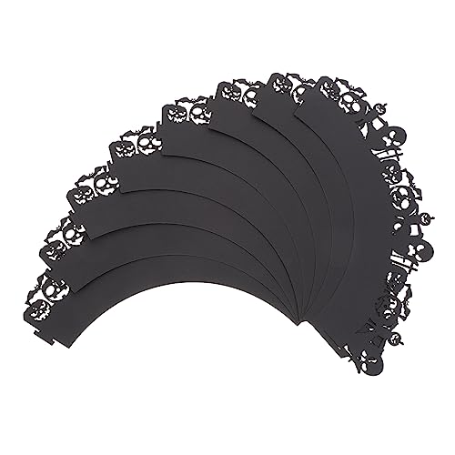 CAXUSD 50 Stücke Halloween Dekorative Kuchen Wrapper Cupcake Rim Kuchen Kuchen Edge Wrap Decor CAXUSD 50 Stücke Halloween Dekorative Kuchen Wrapper Cupcake Rim Kuchen Kuchen Edge Wrap Decor von CAXUSD