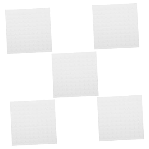 CAXUSD 500 Stück Rundes doppelseitiges Klebeband Klebespachtel Klebriges Klebeband Klebepunkte doppelseitig Klebestift Klebriger Kitt für die Wandmontage Acryl Transparent von CAXUSD