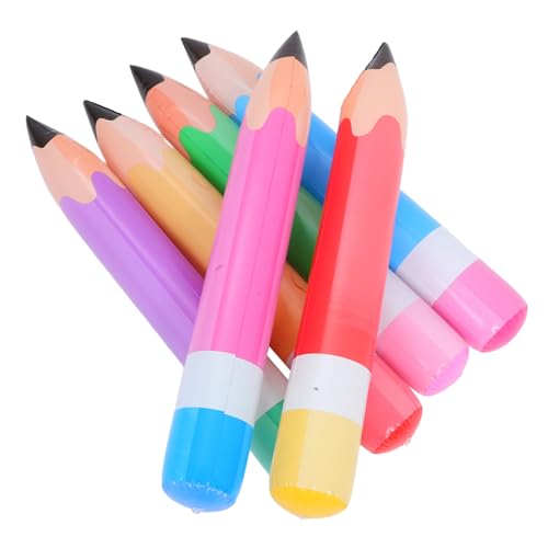 CAXUSD 6 Stück Große Aufblasbare Bleistiftballons Schuldekoration für Klassenzimmer Langlebige Ballons für Kreative Lernumgebungen für Rückkehr zur Schule und Partys CAXUSD 6 Stück Große Aufblasbare Bleistiftballons Schuldekoration für Klassenzimmer Langlebige Ballons für Kreative Lernumgebungen für Rückkehr zur Schule und Partys von CAXUSD