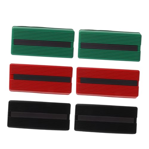 CAXUSD 6 Stück Magnetplatte abwischen magnetische Radiergummis Whiteboard-Radiergummis für das Klassenzimmer Zubehör für trocken abwischbare Tafeln Radiergummi abwischen Schwamm CAXUSD 6 Stück Magnetplatte abwischen magnetische Radiergummis Whiteboard-Radiergummis für das Klassenzimmer Zubehör für trocken abwischbare Tafeln Radiergummi abwischen Schwamm von CAXUSD