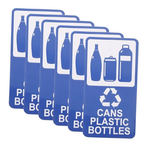 CAXUSD 6 Stück Teiliges Recycling Aufkleber Wasserdichte Selbstklebende Mülltonnen Etiketten für Flaschen und Dosen für Zuhause Büro und Schule zur Nachhaltigen Abfalltrennung CAXUSD 6 Stück Teiliges Recycling Aufkleber Wasserdichte Selbstklebende Mülltonnen Etiketten für Flaschen und Dosen für Zuhause Büro und Schule zur Nachhaltigen Abfalltrennung von CAXUSD