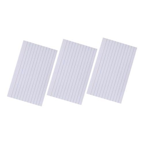 CAXUSD 600 Stück Lernkarten College Linierte Karteikarten Lernnotizkarten Lernkarten Zum Lernen Leere Notizkarten Notizkarten Zum Lernen Lernreferenzkarten Präsentationskarten von CAXUSD