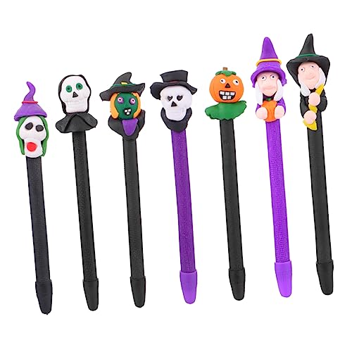 CAXUSD 7 Stück Halloween-schleim-kugelschreiber Kürbis Kugelschreiber Cartoon-stift Kugelschreiber Cartoon-kugelschreiber Halloween-geschenkstift Süßer Kugelschreiber Polymer-ton CAXUSD 7 Stück Halloween-schleim-kugelschreiber Kürbis Kugelschreiber Cartoon-stift Kugelschreiber Cartoon-kugelschreiber Halloween-geschenkstift Süßer Kugelschreiber Polymer-ton von CAXUSD