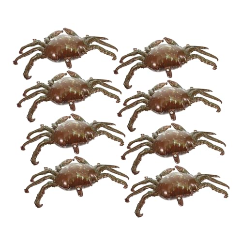 CAXUSD 8 Stück Teiliges Krabben Ballon Set Realistische Aluminiumfolie Krabben Luftballons in Cartoon-stil Tier Partydeko für Geburtstagsfeiern und Festivalveranstaltungen CAXUSD 8 Stück Teiliges Krabben Ballon Set Realistische Aluminiumfolie Krabben Luftballons in Cartoon-stil Tier Partydeko für Geburtstagsfeiern und Festivalveranstaltungen von CAXUSD