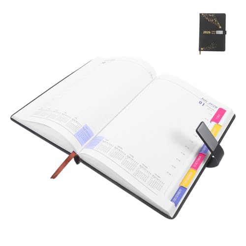 CAXUSD Agenda-Buch Journaling -Notizbücher A5 PU -Notizbuch Agenda Notizblöcke Sammelalbumplanbuch wöchentlicher Terminplaner Tagesplanerbücher PU -Terminbuch Zeitplan Buch Papier Schwarz CAXUSD Agenda-Buch Journaling -Notizbücher A5 PU -Notizbuch Agenda Notizblöcke Sammelalbumplanbuch wöchentlicher Terminplaner Tagesplanerbücher PU -Terminbuch Zeitplan Buch Papier Schwarz von CAXUSD