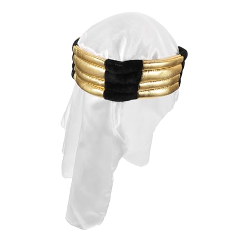 CAXUSD Arabischer Kopfschmuck Cosplay Hut Schwarz Leichtes Material Bequeme Passform Für Festival Party Karneval und Tanzaufführungen von CAXUSD
