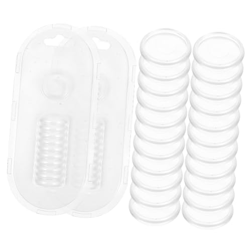 CAXUSD Bindungsdiscs Für Notizbücher 38mm Transparente Weiße Blätterbinder Ringe Für DIY Notizblöcke Und Planer Geeignet Für Lose Blattsammlungen CAXUSD Bindungsdiscs Für Notizbücher 38mm Transparente Weiße Blätterbinder Ringe Für DIY Notizblöcke Und Planer Geeignet Für Lose Blattsammlungen von CAXUSD