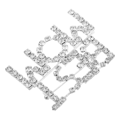 CAXUSD Brosche Zum Muttertag Broschen Für Damen Modische Brosche Kleiderzubehör Brosche Geburtstagsgeschenk Der Pin-ästhetik Mama Stift Strass-brosche Silver Legierung CAXUSD Brosche Zum Muttertag Broschen Für Damen Modische Brosche Kleiderzubehör Brosche Geburtstagsgeschenk Der Pin-ästhetik Mama Stift Strass-brosche Silver Legierung von CAXUSD