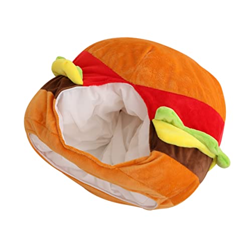 CAXUSD Burger Partyhut Lustiger Karnevalshut für Fotos und Kostümpartys als oder Fotorequisite für Freunde von CAXUSD