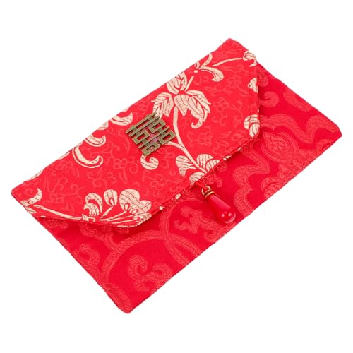 CAXUSD Chinesische Hong Bao Glücksgeldumschläge für Hochzeiten Neujahr Frühlingsfest und Geburtstagsfeiern Design für Festliche Anlässe Einsetzbar aus Weichem Material Symbolisiert und von CAXUSD