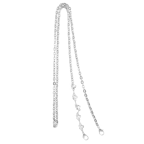 CAXUSD DIY Handtaschenriemen Abnehmbare Taschenkette für Umhängetaschen Metall Schultergurt Leuchtenden Ersatz für Handtaschen Einfache Installation und Pflege von CAXUSD