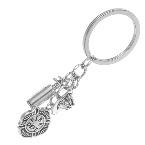 CAXUSD Feuerwehrmann Schmuck Rucksack Anhänger Des Deckels Feuerwehrauto Dekoration Medaillon Feuerlöscher Schlüsselanhänger Ornament Tasche Schlüsselanhänger CAXUSD Feuerwehrmann Schmuck Rucksack Anhänger Des Deckels Feuerwehrauto Dekoration Medaillon Feuerlöscher Schlüsselanhänger Ornament Tasche Schlüsselanhänger von CAXUSD