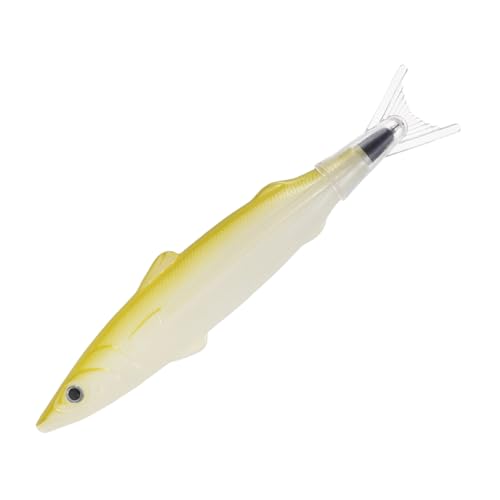 CAXUSD Fischballstift Fisch Kugelschreiber Dekorativer Stift Deko Stift Fisch geformte Kugelschreiber süße Fischstifte Fischförmiger Stift dekorativer Kugelschreiber Plastik Golden von CAXUSD